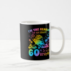 Caneca De Café Enfrentado é o meu 60º Aniversário Navio Cruzeiro 