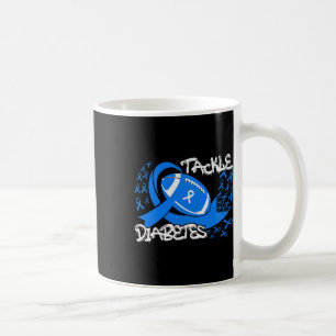 Caneca De Café Enfrentar o Futebol de Conscientização sobre Diabe