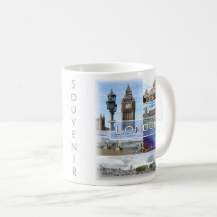 Caneca De Café ENG025 LONDRES, Big Ben, Westminster,