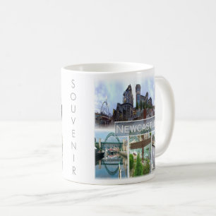 Caneca De Café ENG047 NEWCASTLE, Inglaterra, Europa,