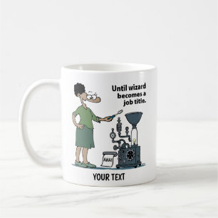 Caneca De Café Engenheira Desenho Animado Mulher