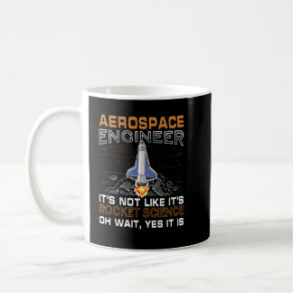 Caneca De Café Engenheiro Aeroespacial legal Para Mulheres Homens
