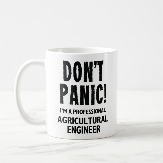 Caneca De Café Engenheiro agrícola (Esquerda)