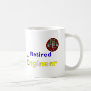 Caneca De Café Engenheiro aposentado