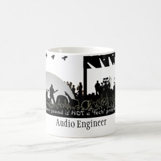 Caneca De Café Engenheiro audio - "não um problema da tecnologia
