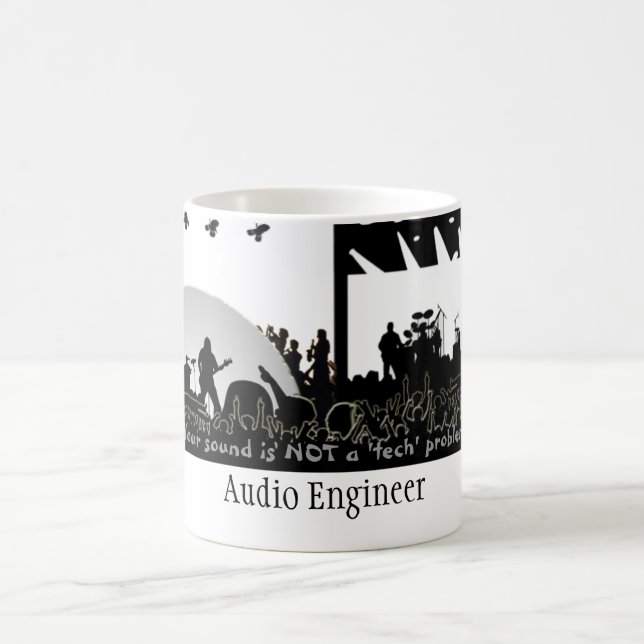 Caneca De Café Engenheiro audio - "não um problema da tecnologia (Centro)