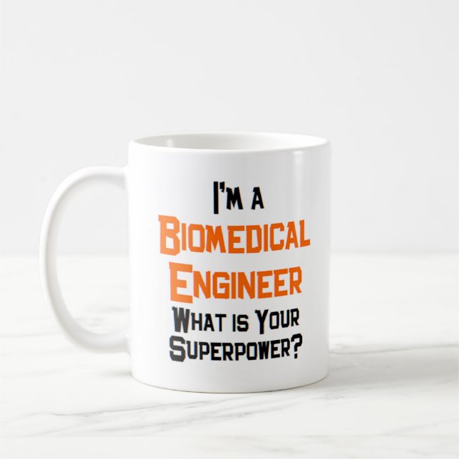 Caneca De Café engenheiro biomédico (Esquerda)