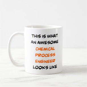 Caneca De Café engenheiro de processo químico incrível