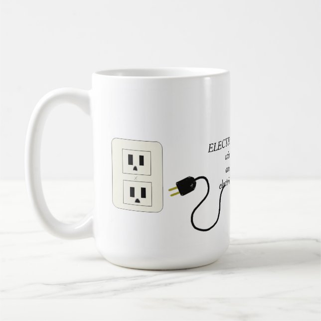 Caneca De Café Engenheiro elétrico (Esquerda)