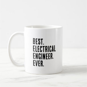 Caneca De Café Engenheiro elétrico engraçado