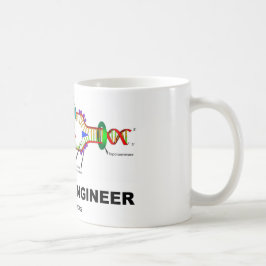 Caneca De Café Engenheiro genético (réplica do ADN)