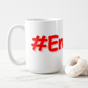 Caneca De Café "#England" Design. Comprar Agora