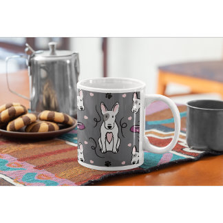 Caneca de Café English Bull Terrier | Amante de Ca