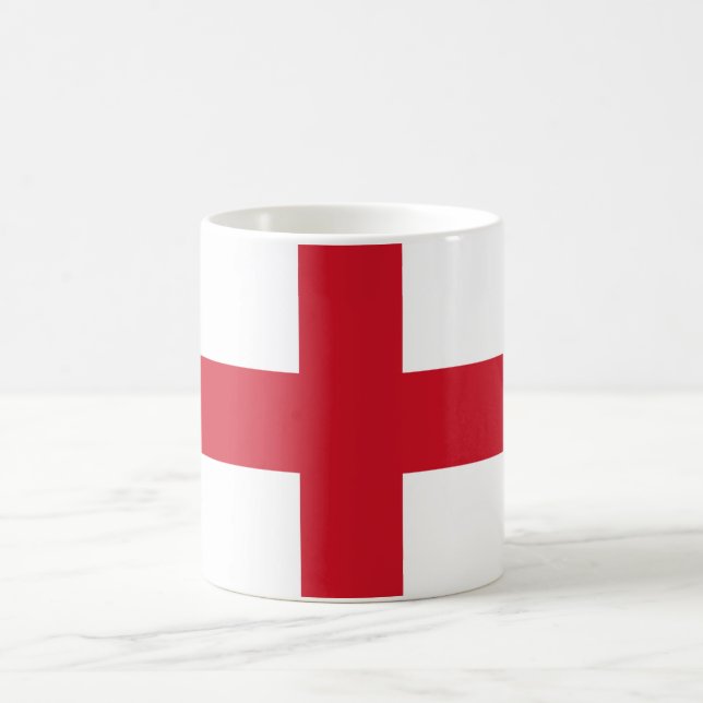 Caneca De Café English Flag (Inglaterra) (Centro)