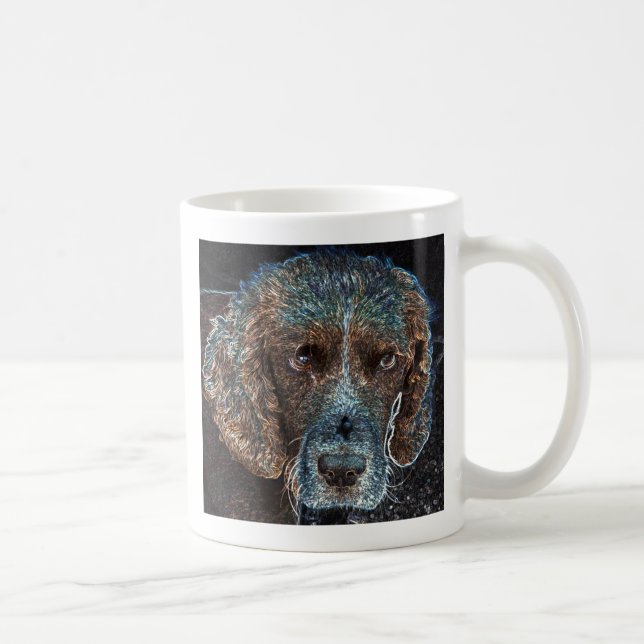 Caneca De Café English Springer (Direita)