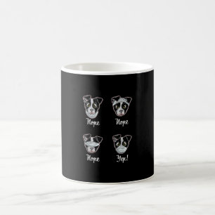 Caneca De Café Engraçada Boston Terrier Gift Mouth Nose Mask Cã