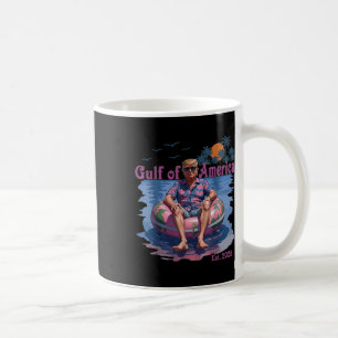 Caneca De Café Engraçada Camisa Do Golfo Dos Eua América 2025 Me