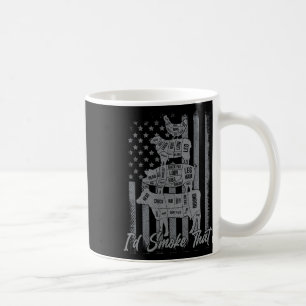 Caneca De Café Engraçada Camisa Nos Bandeira Eu Fumaria Aquele 4º