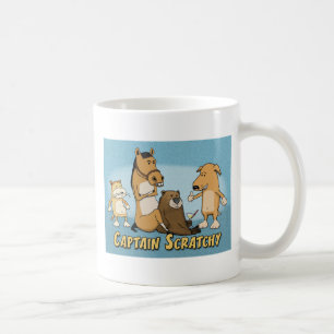 Caneca de café engraçada: Capitão Scratchy