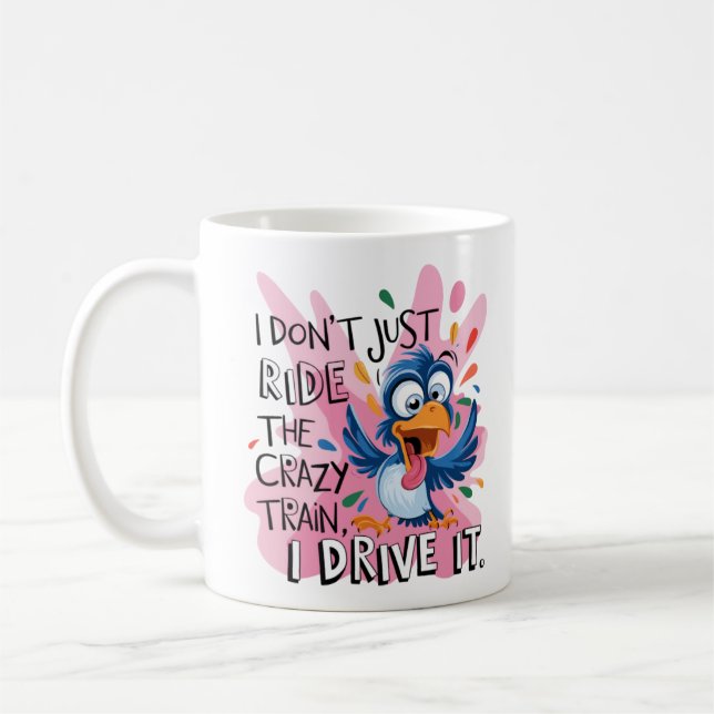 Caneca de café engraçada com citação Caneca clássi (Esquerda)