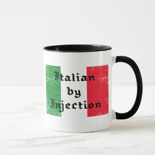 Caneca de café engraçada da campainha do italiano (Direita)