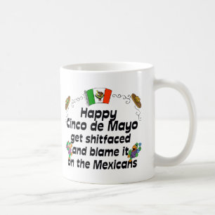 Caneca de café engraçada de Cinco de Mayo