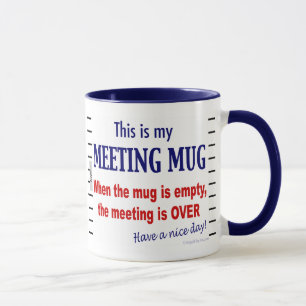 Caneca de café engraçada do humor do escritório
