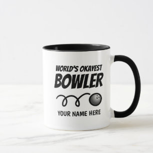 Caneca de café engraçada do jogador do Okayest d