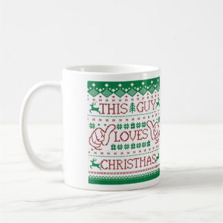 Caneca de café engraçada do Natal