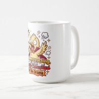Caneca de Café Engraçada do Pato Dramático