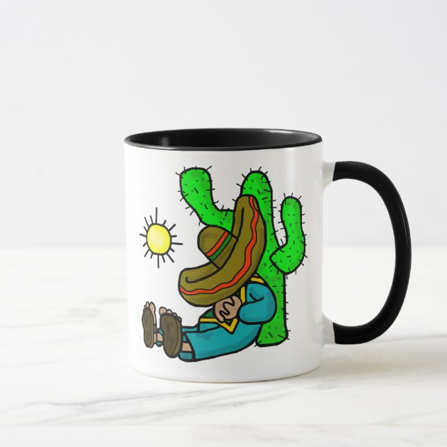 Caneca de café engraçada do Siesta mexicano a (Direita)