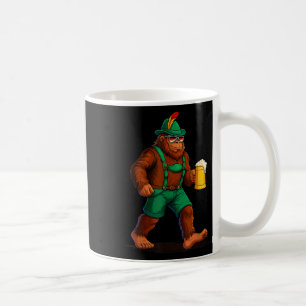 Caneca De Café Engraçada Engraçada Por Lederhose De Pé-Grande Ale