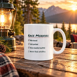 Caneca de Café Engraçada Esperando Satélites