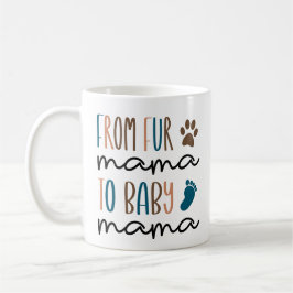 Caneca De Café Engraçada Gravidez Anúncio de Pele Mamã