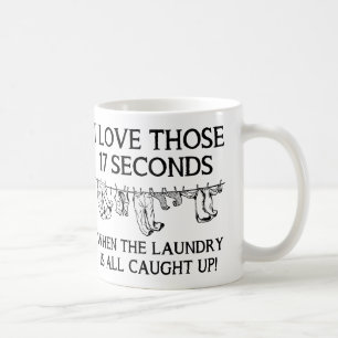 Caneca de Café Engraçada Limpeza de Casa Dia de Ro