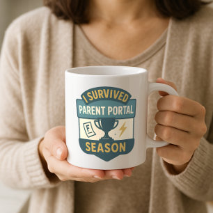 Caneca De Café Engraçada Mug; divertido campeão do portal-pai