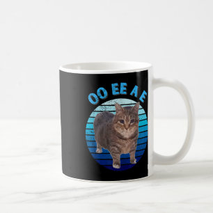 Caneca De Café Engraçada Oiia Gato Giro Oi Uiaa