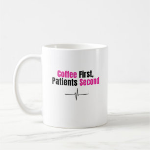 Caneca de Café Engraçada para Enfermeira – Café pr