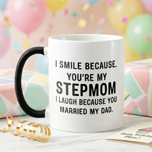 Caneca de Café Engraçada para Madrasta Presente de