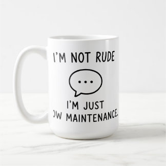 Caneca de café engraçada para pessoas com ansiedad