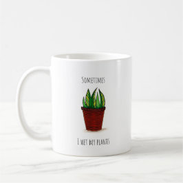Caneca De Café Engraçada Planta Mug