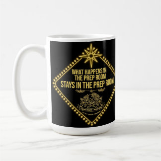 Caneca de Café Engraçada Sala de Preparo de Vegas