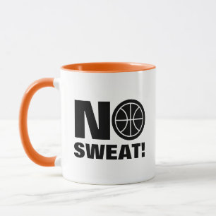 Caneca de café engraçada sem suor para jogador de
