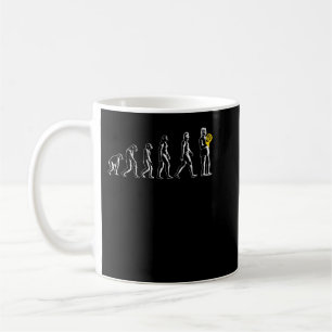 Caneca De Café Engraçadas Evoluções Dos Jogadores Franceses Do Ho