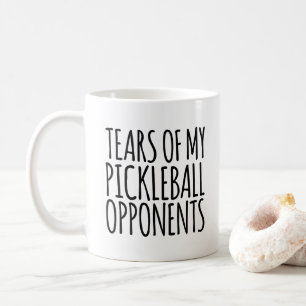Caneca De Café Engraçadas Lágrimas Dos Meus Opositores De Pickleb