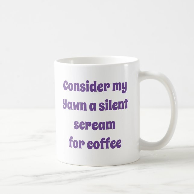Caneca De Café Engraçado (Direita)