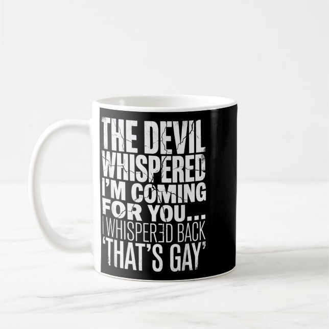 Caneca De Café Engraçado (Esquerda)