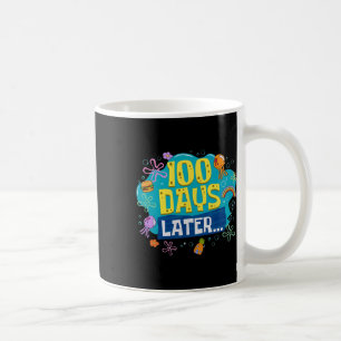 Caneca De Café Engraçado 100 Dias Depois Professor Crianças Feliz