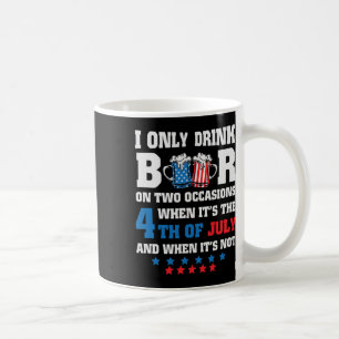 Caneca De Café Engraçado 4º Do Bebendo De Pai Que Ama Cerveja De