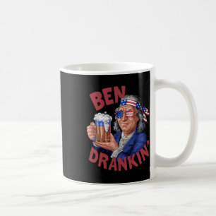 Caneca De Café Engraçado 4 De Julho Do Partido Do Presidente Dos